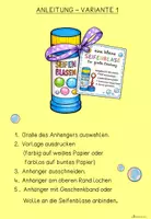 Vorschau - Mal- und Bastelvorlagen - Geschenkidee Seifenblasen - Seite 2