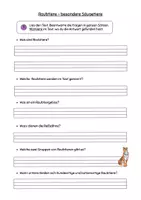 Vorschau - Arbeitsblätter - Sachtext Verstehen - Leseverständnis - Raubtiere differenziert - Seite 2