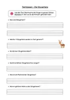 Vorschau - Arbeitsblätter - Sachtext Verstehen - Leseverständnis - Tierklassen Säugetiere differenziert - Seite 2