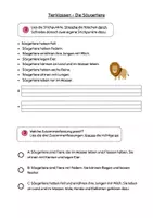 Vorschau - Arbeitsblätter - Sachtext Verstehen - Leseverständnis - Tierklassen Säugetiere differenziert - Seite 3