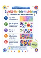 Vorschau - Mal- und Bastelvorlagen - Kreisvielfalt wie Wassily Kandinsky – Kunstprojekt für Klasse 3/4 mit Malbild, Vorlagen & Reflexion - Seite 3