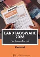 Vorschau - Arbeitsblätter - Landtagswahl Sachsen-Anhalt 2026: Steckbrief mit QR-Codes und Lösungen | ab Klasse 9 - Deckblatt