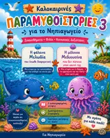 Προεπισκόπηση - Υποδείγματα ζωγραφικής και χειροτεχνίας - Καλοκαιρινές Παραμυθοϊστορίες 3 |ΔΙΑΦΟΡΕΤΙΚΟΤΗΤΑ & ΑΥΤΟΠΕΠΟΊΘΗΣΗ - Η Φάλαινα Μελωδία & Η Μέδουσα Μεδουσίνα | Κοινωνικές Δεξιότητες & Συναισθήματα - Εξώφυλλο