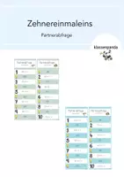 Vorschau - Spiele - Zehnereinmaleins Partnerabfrage - Deckblatt