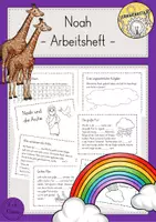 Vorschau - Arbeitsblätter - Arche Noah Arbeitsheft - Deckblatt