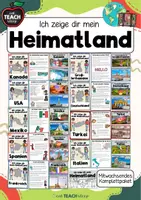 Vorschau - Stationenlernen - Länderportraits - Heimatland - Komplettpaket - Deckblatt