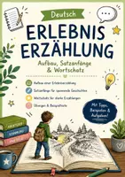 Vorschau - Arbeitsblätter - Fortsetzungsgeschichte mit Erlebniserzählungskomponenten - Deckblatt