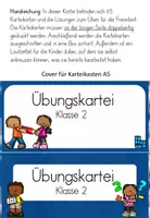 Vorschau - Arbeitsblätter - Mathekartei Klasse 2 | Übungskartei & Freiarbeitsmaterial - Seite 3