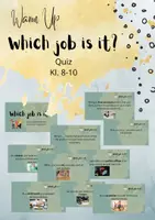 Vorschau - Präsentationen/Tafelbilder - Which job is it? Quiz (Präsentationsfolien) - Deckblatt