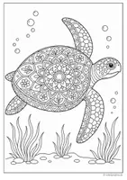 Vorschau - Mal- und Bastelvorlagen - Tiermandalas Ausmalbilder Tiere Mandala - Seite 3