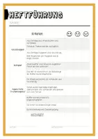 Vorschau - Anderer Materialtyp - Bewertungsbogen für die Heftführung (PDF & WORD) - Seite 1