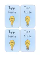 Vorschau - Fördermaterial/Inklusion - Gesprächskärtchen für die Klasse - Seite 1