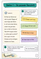 Vorschau - Stationenlernen - Escape Room Klasse 3 - Seite 3