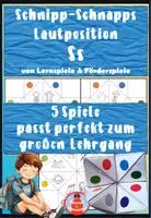 Vorschau - Stationenlernen - 5 Himmel und Hölle Spiele zur Lautposition S - Lauterkennung und phonologische Bewusstheit - Buchstabe der Woche - Deckblatt
