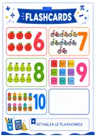 anteprima - Flashcard - Flashcards con i numeri - Pagina 2