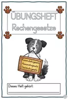 Vorschau - Arbeitsblätter - Rechengesetze Rechenregeln Übungsheft Mathe 5. Klasse - Seite 1