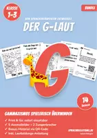 Vorschau - Arbeitsblätter - G-Laut Bundle: Übungen bei Gammazismus für Klasse 1 bis 3 - Seite 1
