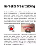 Vorschau - Arbeitsblätter - S-Laut Bundle: Übungen gegen Lispeln | Klasse 1–3 - Seite 2