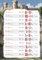 Vorschau - Unterrichtsreihen - Zweistellige Additionen sicher beschleunigen und automatisieren (± Lehrgang bis 100, Stufe 6c/8, ZE+ZE mit ZÜ) - Seite 3