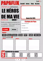 Aperçu - Jeux - Carte Papa Style Netflix PDF SUISSE CANADA FRANCE BELGIQUE - Page 1