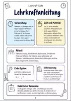 Vorschau - Stationenlernen - Escape Room Satzzeichen Klasse 3-4 - Seite 1