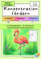 Vorschau - Unterrichtsreihen - Bewegung und Entspannung Klasse 1–4 | Konzentration Aufmerksamkeit Selbstregulation Arbeitsruhe · Materialpaket - Seite 1