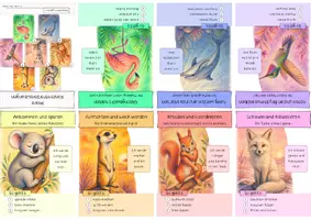 Vorschau - Unterrichtsreihen - Bewegung und Entspannung Klasse 1 bis 4 | Konzentration fördern, Arbeitsruhe, Aufmerksamkeit und Selbstregulation · buntes Faltheft - Seite 2