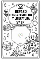 Vista previa - Hojas de trabajo - ACTIVIDADES REPASO 5º EDUCACIÓN PRIMARIA - Portada