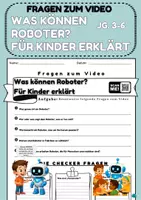 Vorschau - Stundenentwürfe - Was können Roboter? Für Kinder erkklärt Check Jg. 3-6 - Deckblatt