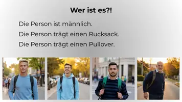Vorschau - Arbeitsblätter - Personenbeschreibung Themeneinstieg und Merkblatt - Seite 3