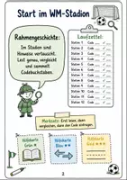 Vorschau - Arbeitsblätter - Fußball-WM 2026 kostenlos - Seite 1