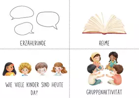 Vorschau - Bildkarten - Morgenkreis Karten Kita & Kindergarten - Seite 3