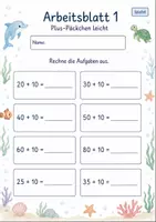 Vorschau - Arbeitsblätter - Rechenpäckchen, Rechenwege und Zahlenrätsel Klasse 2 | Materialpaket | 20 PDFs mit 140 Arbeitsblättern - Seite 2