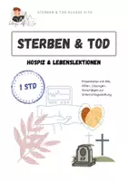 Vorschau - Arbeitsblätter - Tod Sterben | Hospiz Lebenslektion - Deckblatt