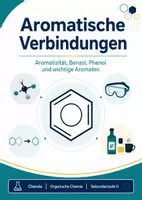 Vorschau - Arbeitsblätter - Aromatische Verbindungen – Aromatizität, Benzol, Phenol und wichtige Aromaten - Deckblatt