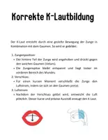 Vorschau - Arbeitsblätter - K-Laut Bundle: Übungen bei Kappazismus für Kl. 1-3 - Seite 3