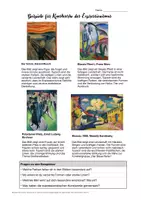 Vorschau - Stationenlernen - Kunst verstehen: Der Expressionismus | 2-seitiges Infoblatt zur Kunstepoche - Seite 2