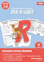 Vorschau - Arbeitsblätter - R-Laut Bundle: Übungen bei Rhotazismus für Kl. 1-3 - Deckblatt