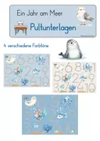 Vorschau - Lehrpläne/Lehrermaterial - Pultunterlagen zum Jahresthema "Ein Jahr am Meer" - Deckblatt