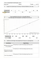Vorschau - Arbeitsblätter - Kurztest Proportionale Zuordnungen (Dreifach differenziert G, M, E + LÖSUNG) - Deckblatt