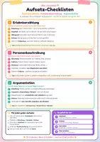 Vorschau - Stationenlernen - Aufsatz schreiben: 3 Checklisten + Tipps - Seite 1