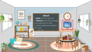 Vorschau - Stundenentwürfe - Digitales Escape Room - Lineare Gleichungsyssteme (Interaktive PDF) - Seite 2