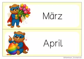 Vorschau - Anderer Materialtyp - Murmeltierklasse Tafelkalender Klassentier Murmeltier - Seite 3