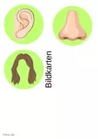 Vorschau - Bildkarten - Bildkarten Körperteile - Seite 3