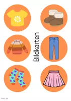 Vorschau - Bildkarten - Kleidung Bildkarten - Seite 1
