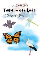 Vorschau - Bildkarten - Tiere in der Luft Bildkarten - Deckblatt
