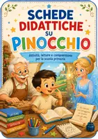 anteprima - Esercizi - Schede didattiche su Pinocchio - Pagina di copertina