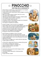 anteprima - Testo - La storia di Pinocchio - Pagina 1