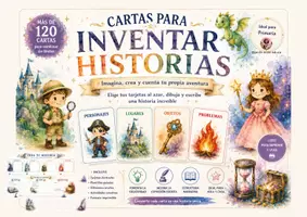 Vista previa - Hojas de trabajo - CARTAS MANIPULATIVAS PARA CREAR HISTORIAS - Portada