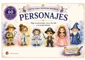 Vista previa - Hojas de trabajo - CARTAS MANIPULATIVAS PARA CREAR HISTORIAS - página 1